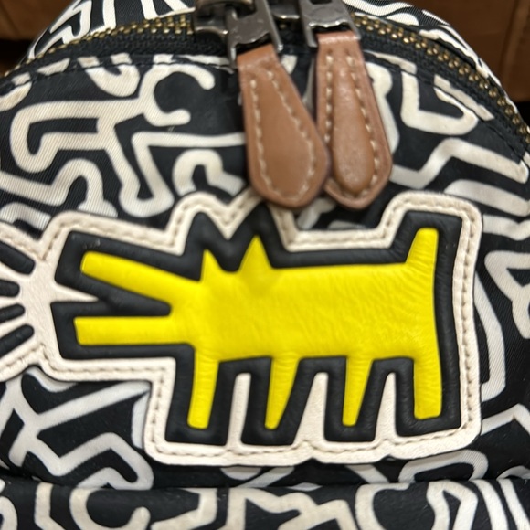 *RARE* Coach X Keith Haring Barking Dog Mini Backpack - Picture 3 of 10